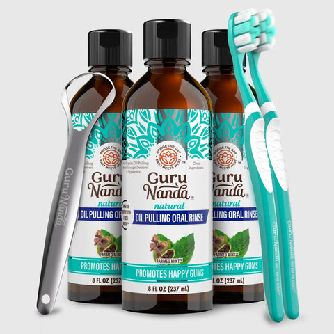 Cocomint Oil Pulling with 7 Essential Oils & Vitamins D3, E & K2