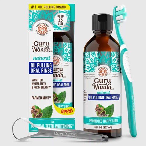 Cocomint Oil Pulling with 7 Essential Oils & Vitamins D3, E & K2