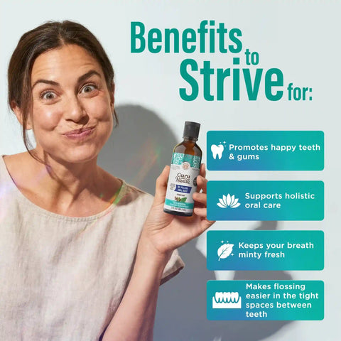 Cocomint Oil Pulling with 7 Essential Oils & Vitamins D3, E & K2