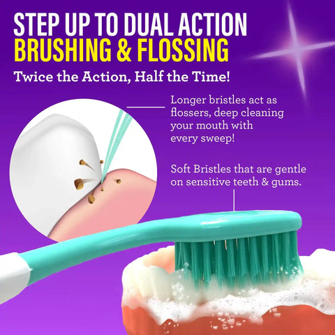 Floss Fusion Toothbrush