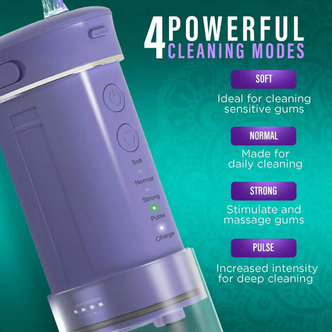 Compact Dental Water Flosser (180 ml)