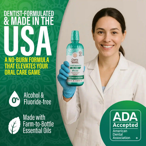 Fresh Breath Harmonizer Oral Rinse, Wild Mint