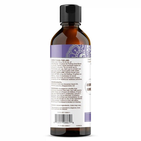 Sesame & Peppermint Oil Pulling – 8 fl oz