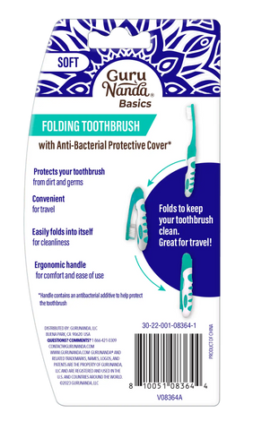 Folding Travel Toothbrush
